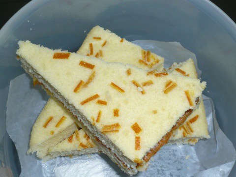 美味香橙海绵蛋糕