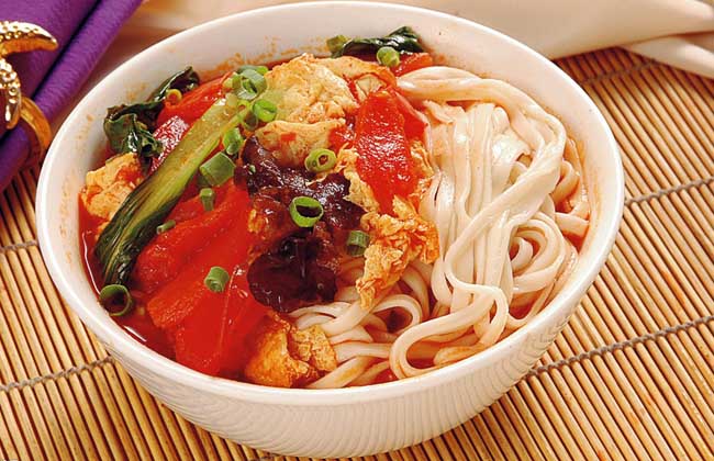 西红柿鸡蛋捞面