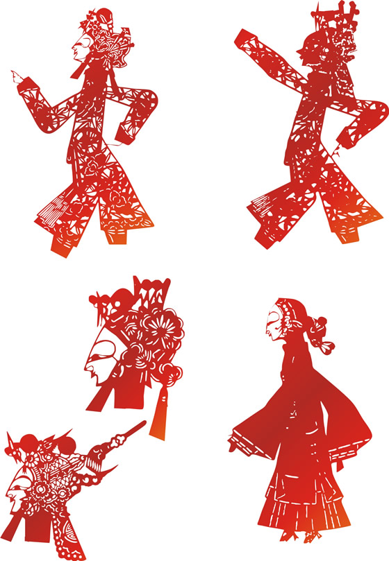  p>皮影戏(shadow puppets),又称"影子戏"或"灯影戏",是一种以兽皮或