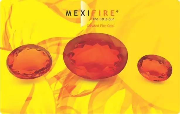 合成欧泊：MexiFire火欧泊和PeruBlu蓝欧泊_百科TA说
