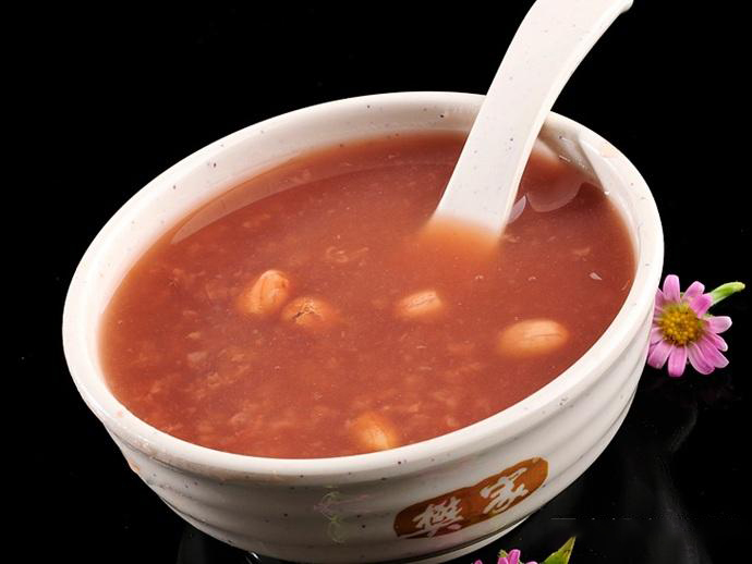 花生红豆粥