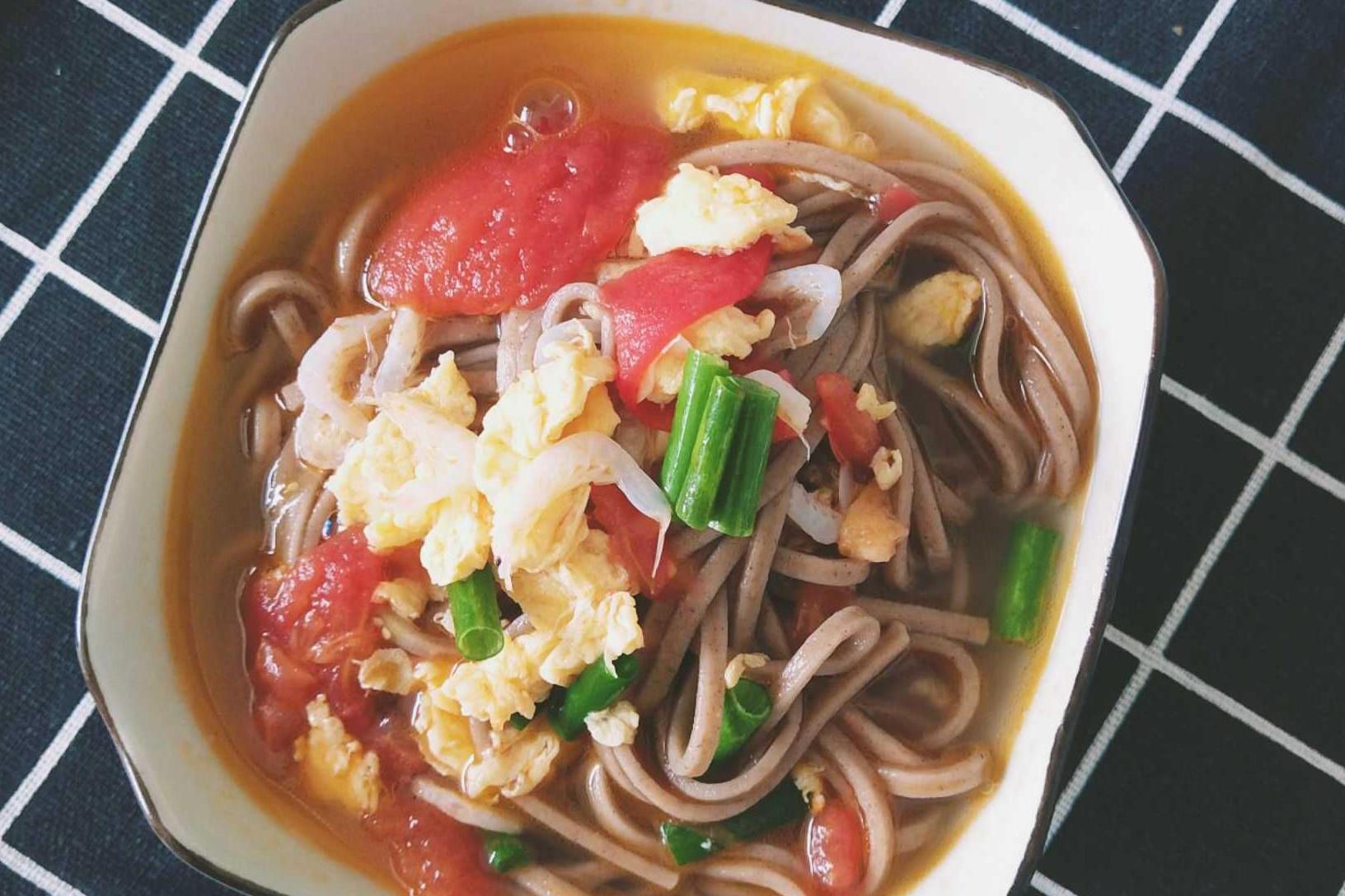 木樨番茄荞麦面