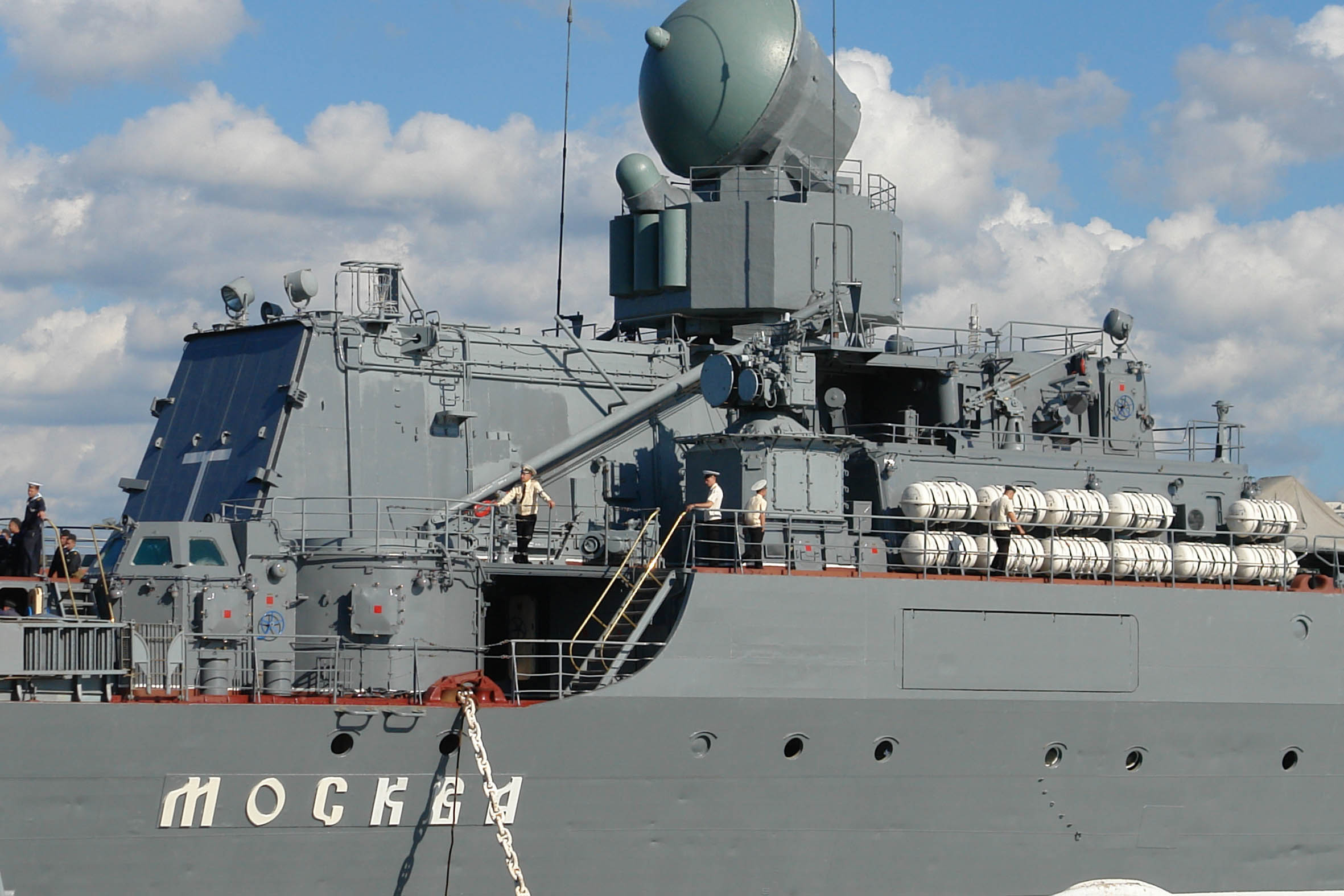 "莫斯科"号导弹巡洋舰