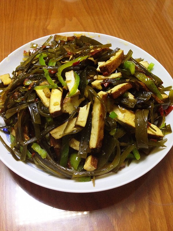 香干海带丝