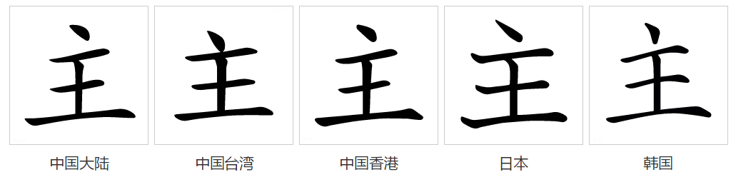 主（汉语文字）_百度百科