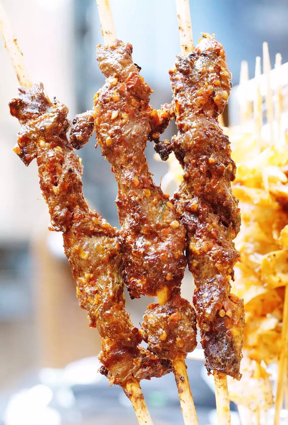 西式炭烤鹿肉串