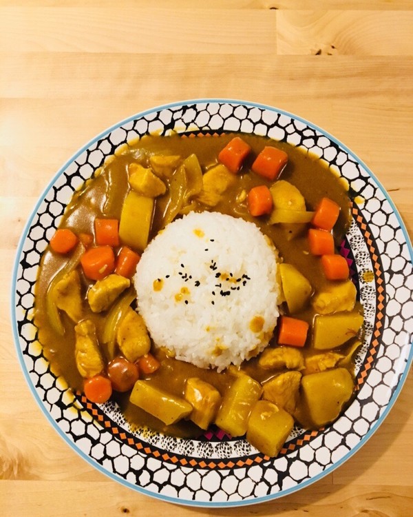 日式咖喱鸡饭