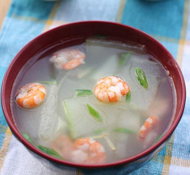 冬瓜虾汤