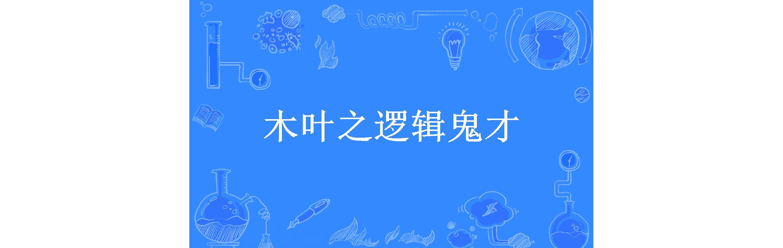 木叶之逻辑鬼才