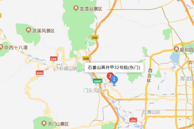 石景山区,高井甲