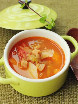 番茄干贝鸡蛋汤