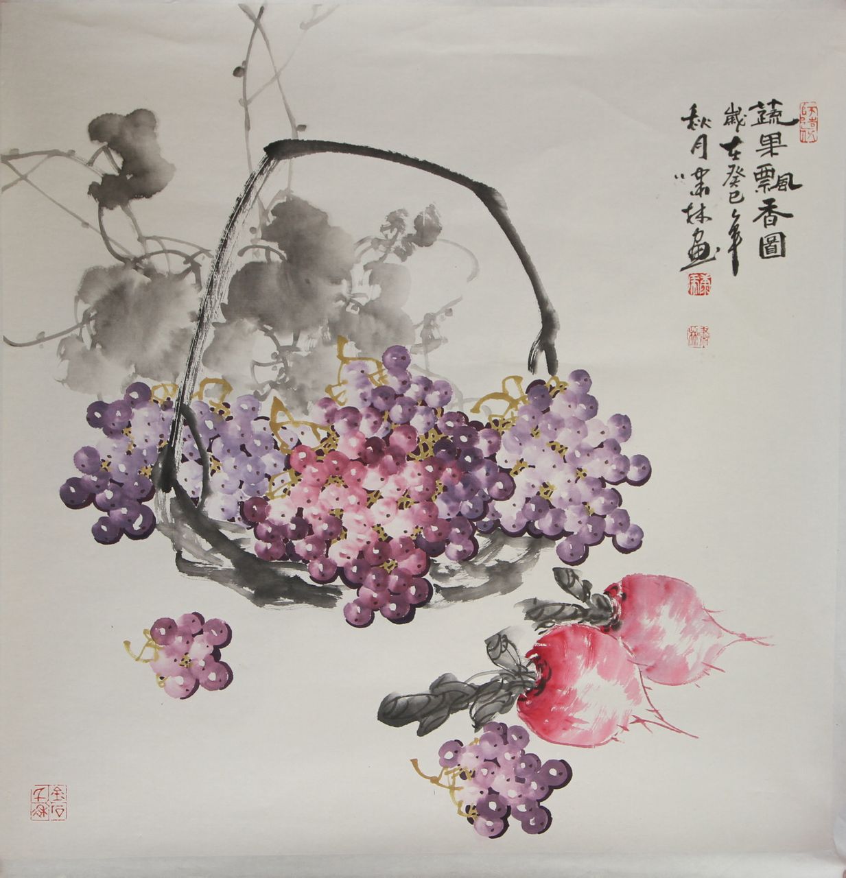 笔名啸林,1970年生于甘肃礼县,自幼酷爱书画,师从于著名画家高冠华, a