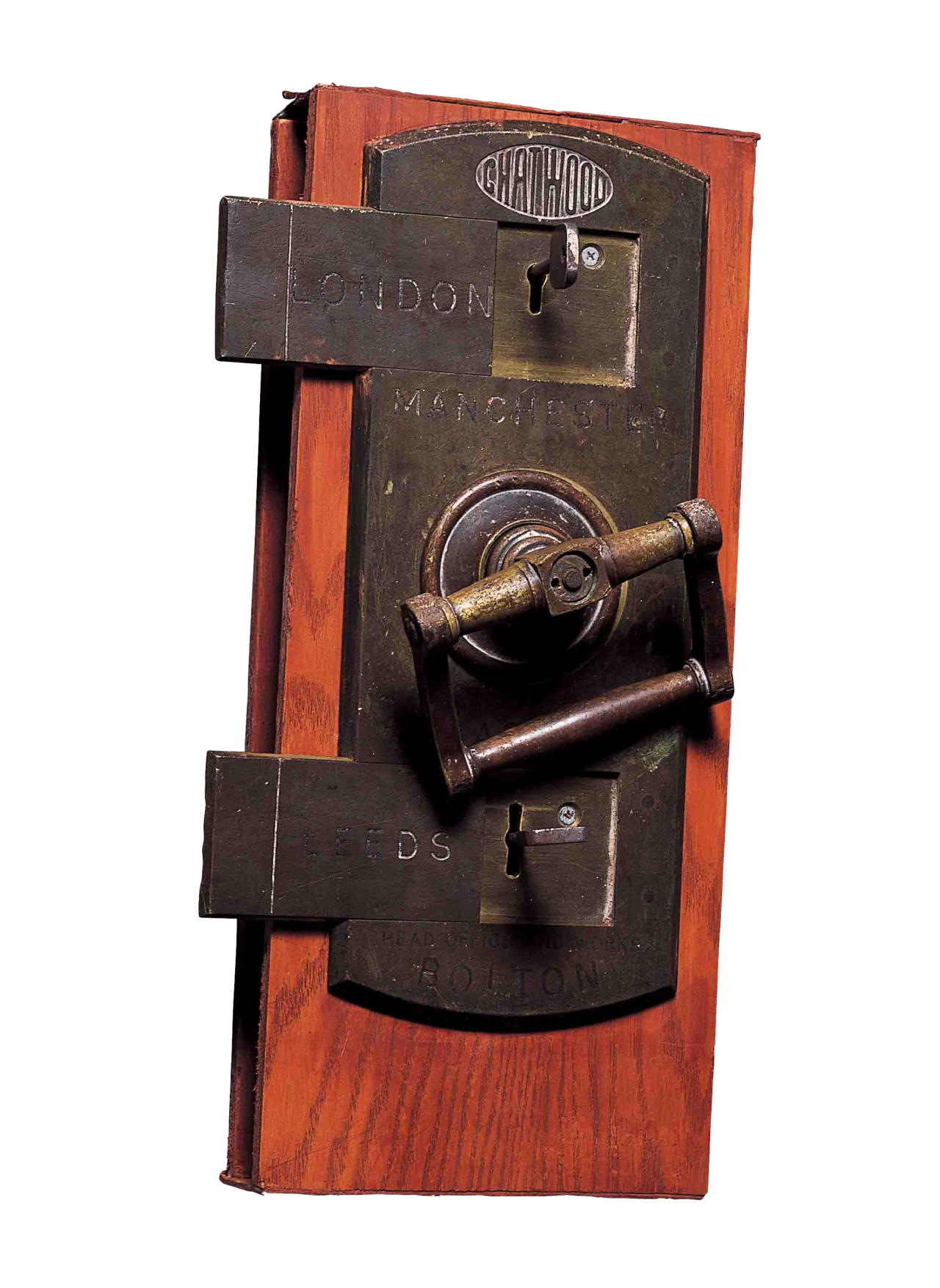 日本横滨正金银行金库门锁