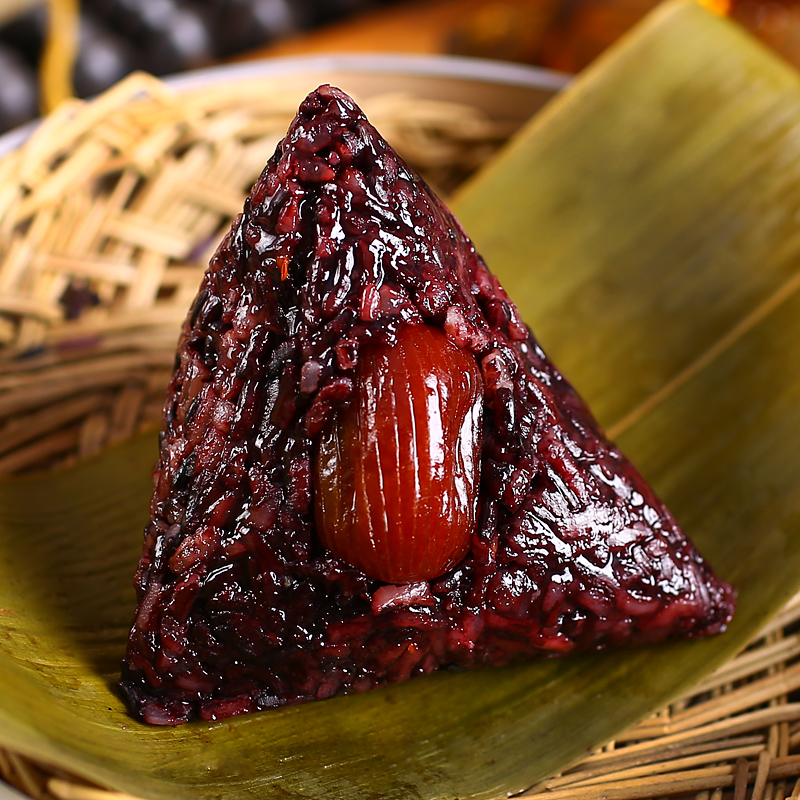 黑糯米粽子