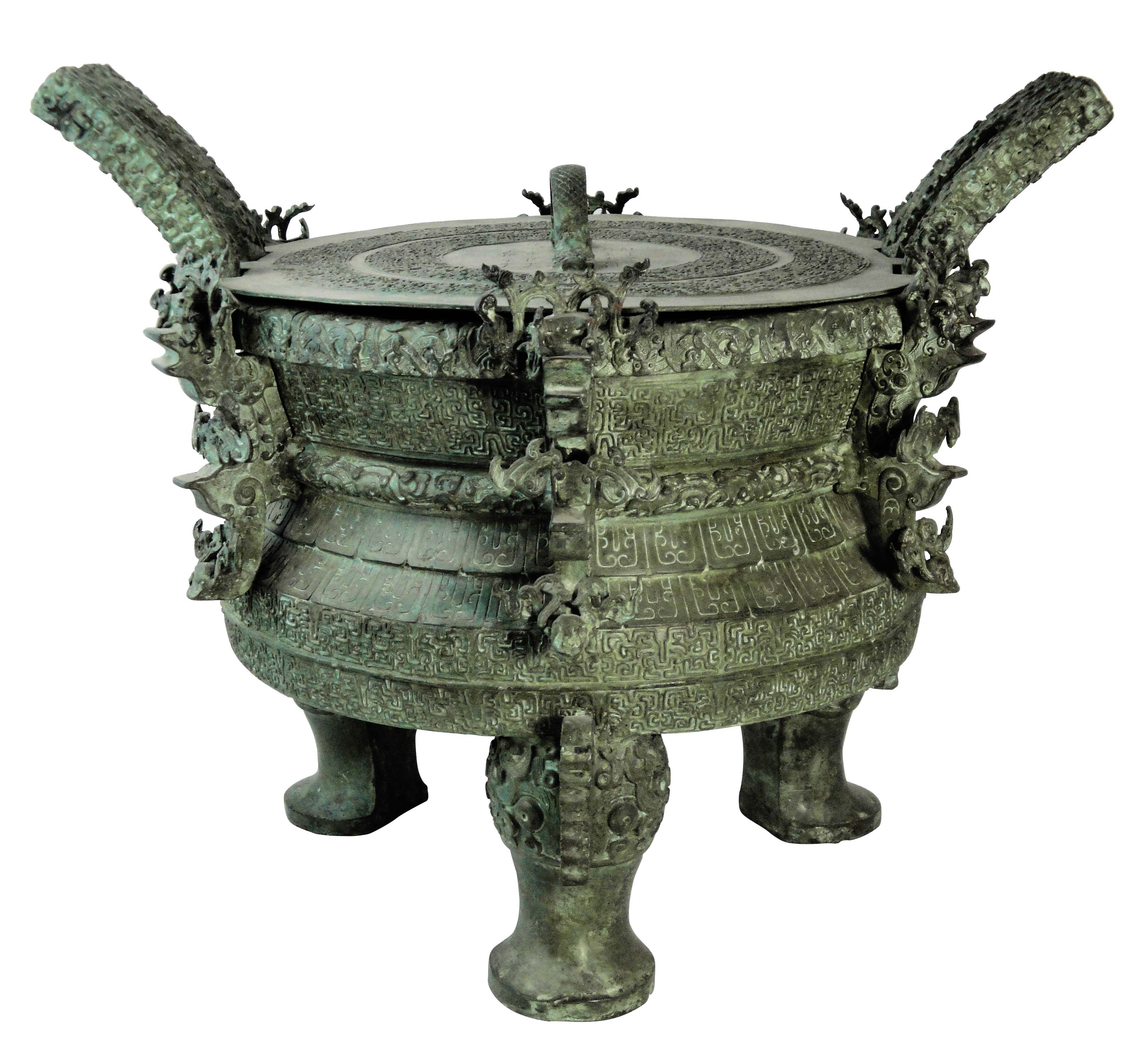 中国春秋時代の青銅器　 王子午鼎　中国古玩 王子午鼎_百度百科