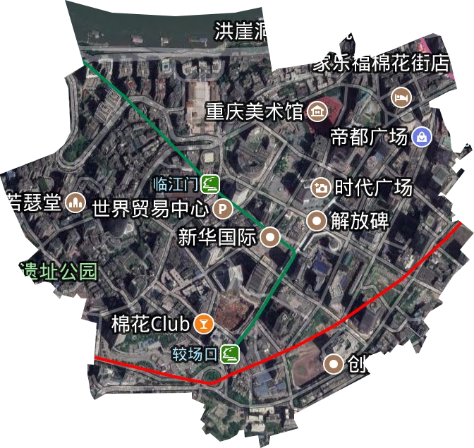  p data-id="gnhgq3t9up">解放碑街道,隶属于重庆市渝中区,地处 a