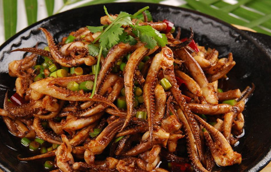 客家小炒干鱿鱼