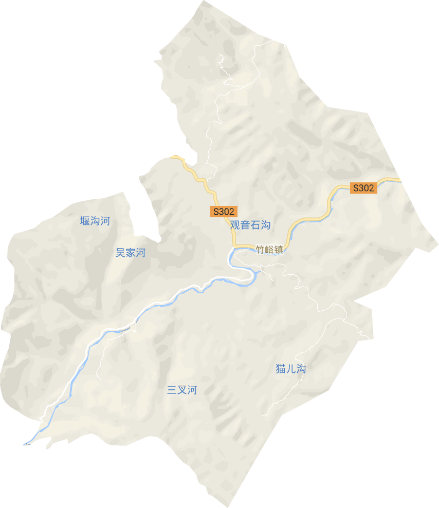 <p>竹峪镇电子地图