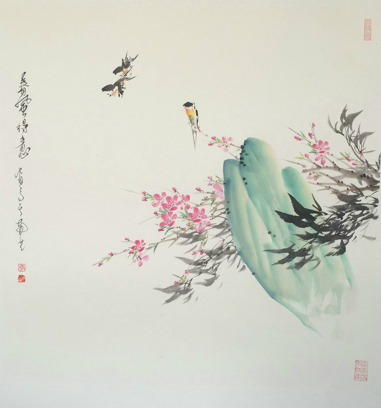  p>李小白(1949— )(第十代李渔嫡孙),李长白长子,著名旅美画家.