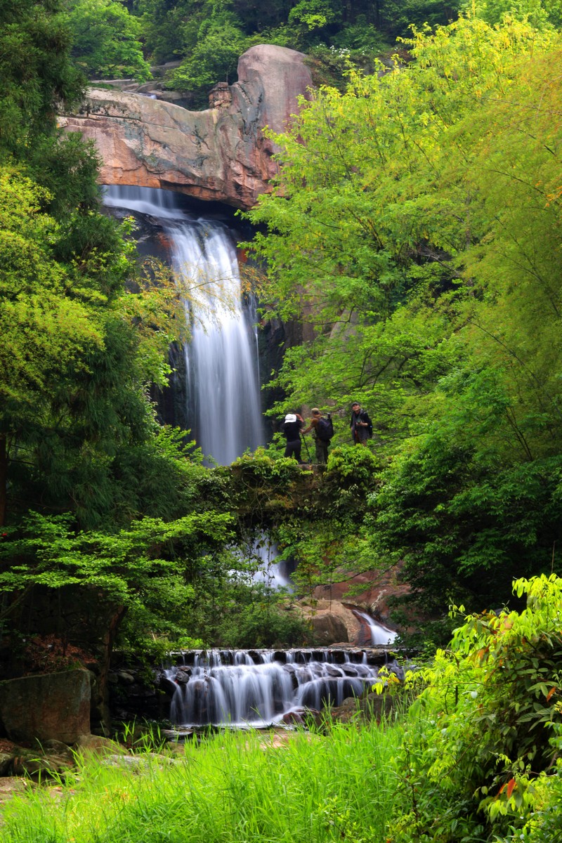 石梁飞瀑景区