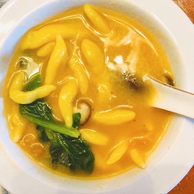 沙茶南瓜面疙瘩