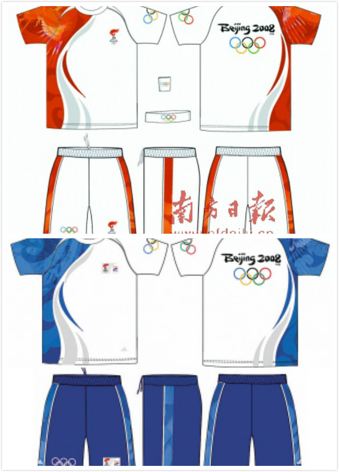 北京奥运会火炬接力服装