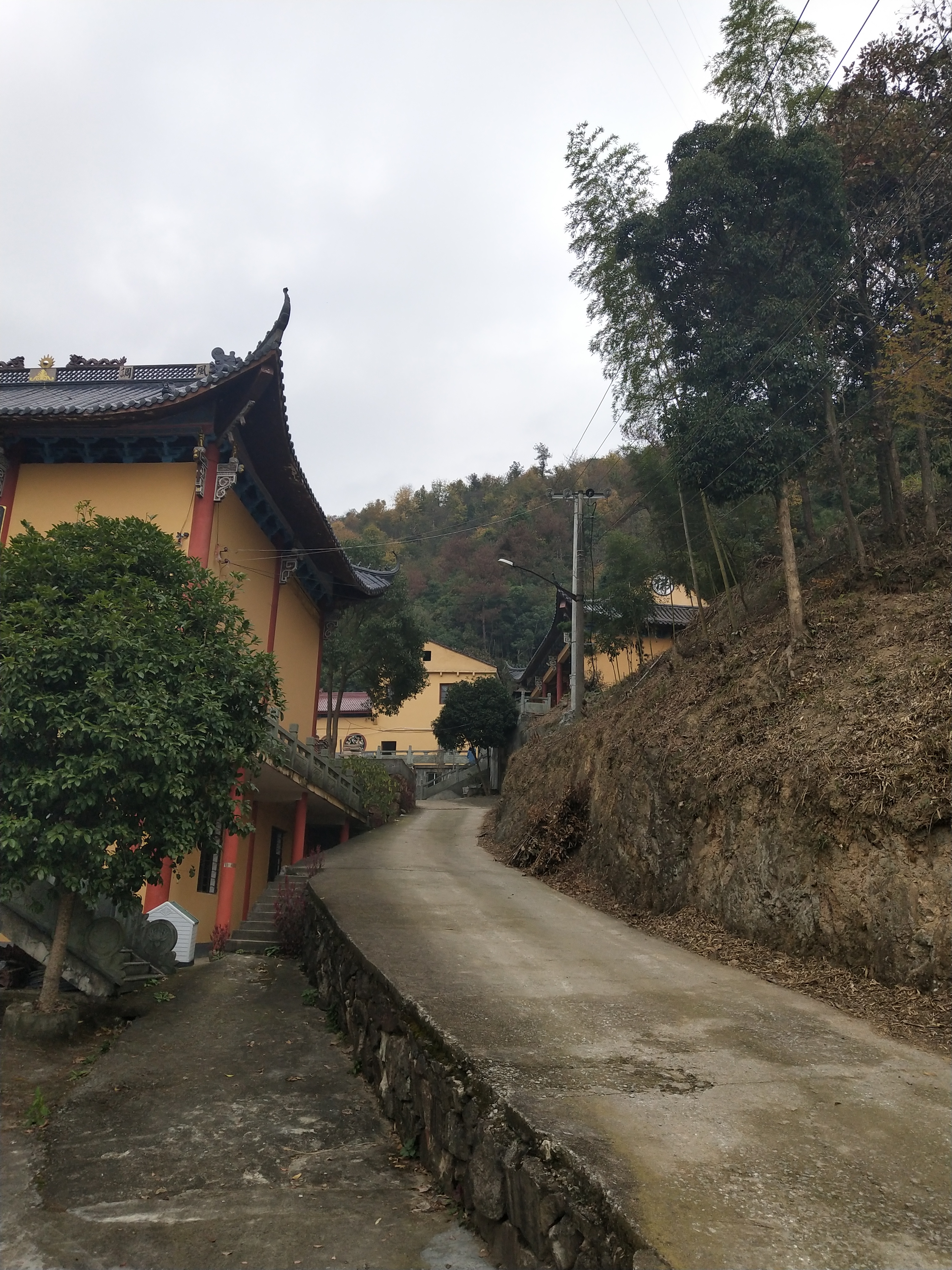  p>栖霞寺,位于浙江省诸暨市岭北镇新阳村.