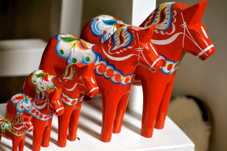  p>达拉木马(英文名称:dala horse,dalecarlian horse):公元17世纪