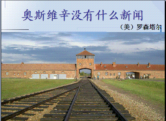 奥斯维辛没有什么新闻六要素(奥斯维辛没有什么新闻分为几个部分)