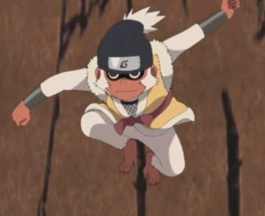 及其衍生作品中,与 a href="#" data-lemmaid="3248436">猿飞木叶丸 