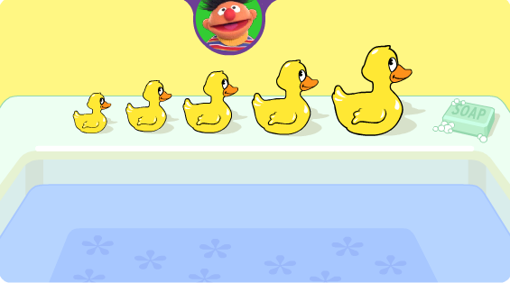 小鸭子排排队