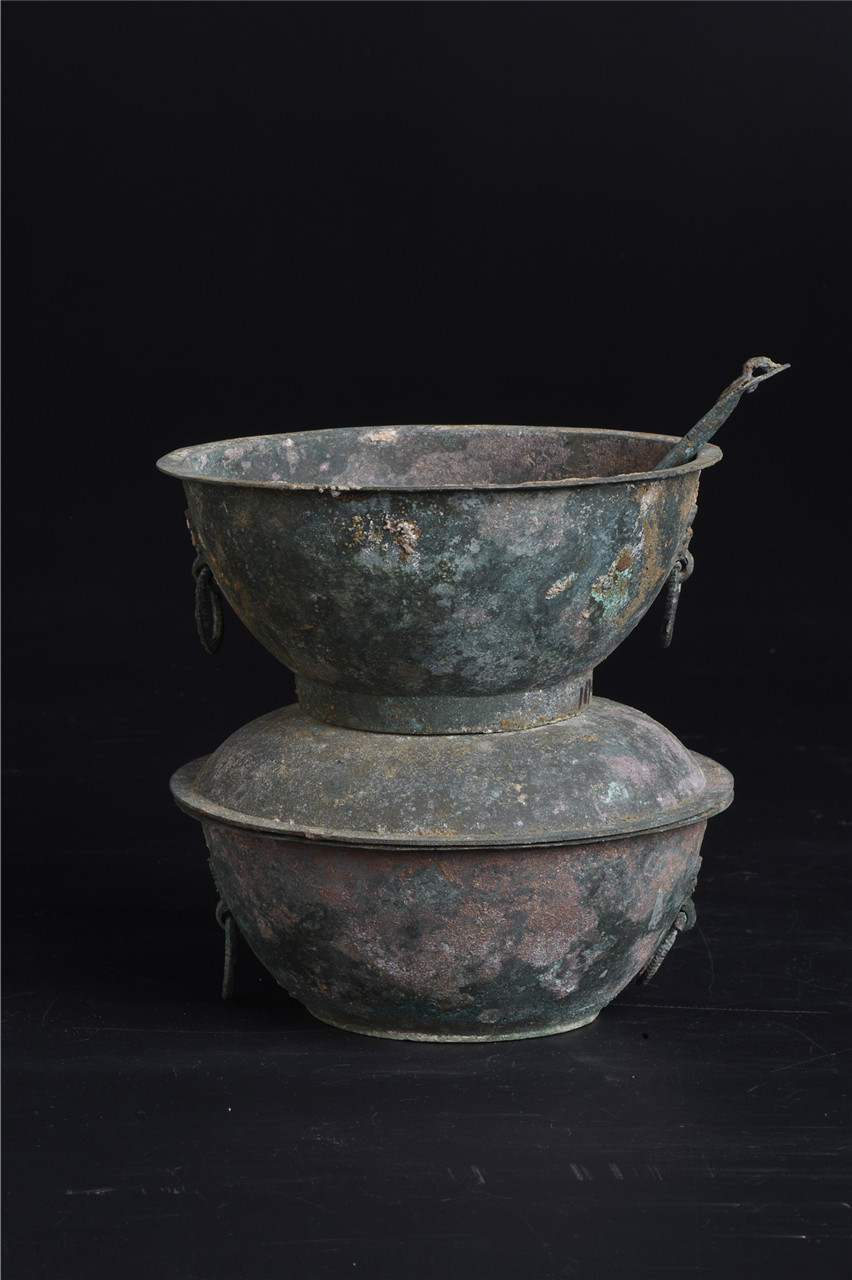 东汉铜釜甑