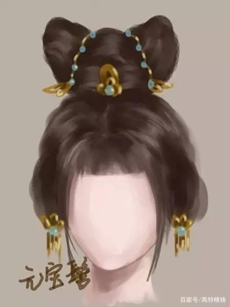 古代女子发髻图鉴：朝云近香髻、凌虚髻……原来古发髻这么多学问！_百科TA说