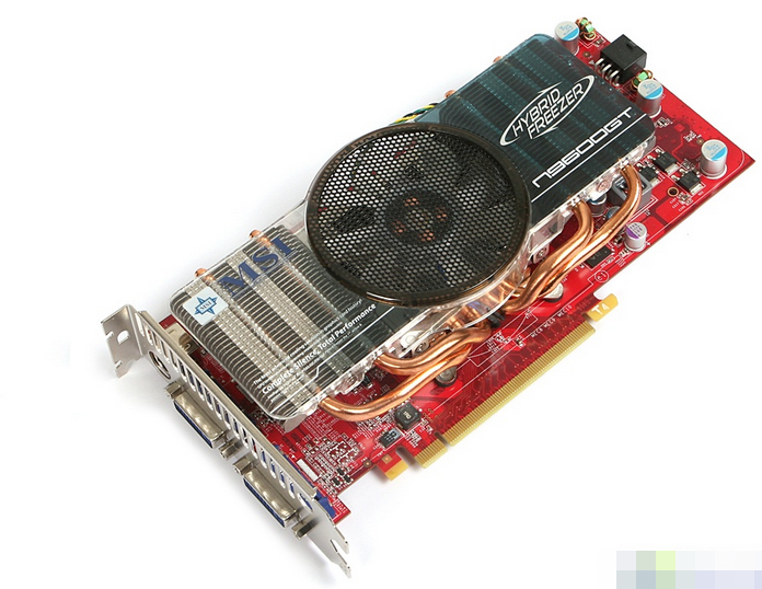 微星n9600gt hybrid frozr