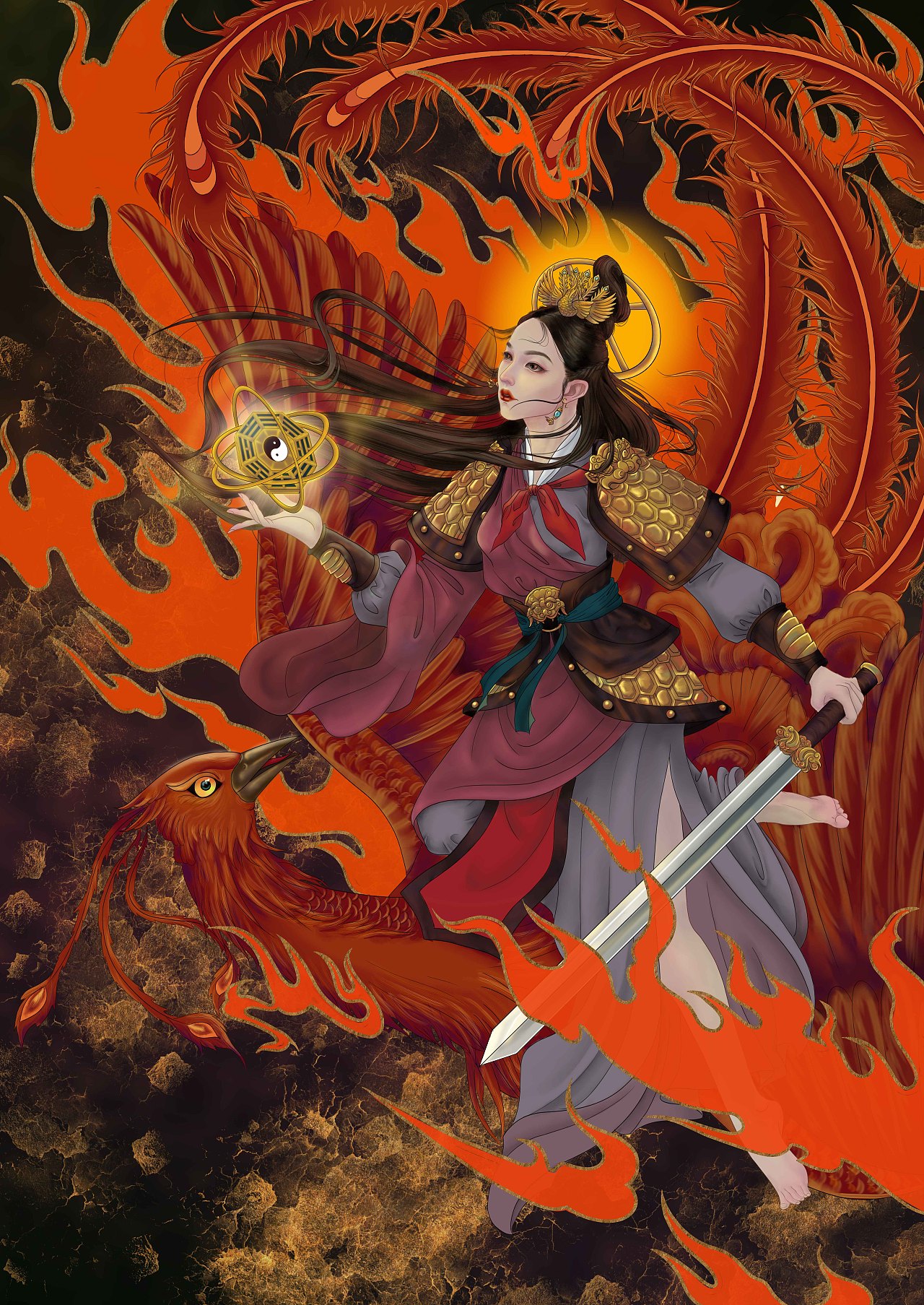 氏,九天娘娘,九天玄女娘娘,九天玄母天尊,九天玄阳元女圣母大帝玄牝氏