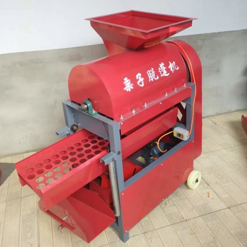 板栗脱壳机