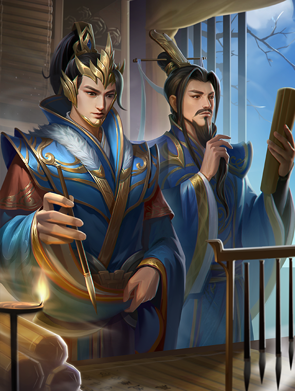  p>崔琰毛玠,游戏《 a target="_blank" href="/item/三国杀/10981"