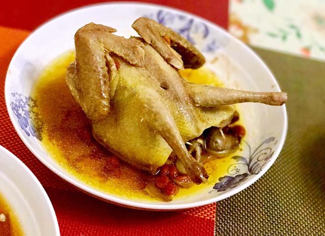 清蒸枸杞鸽