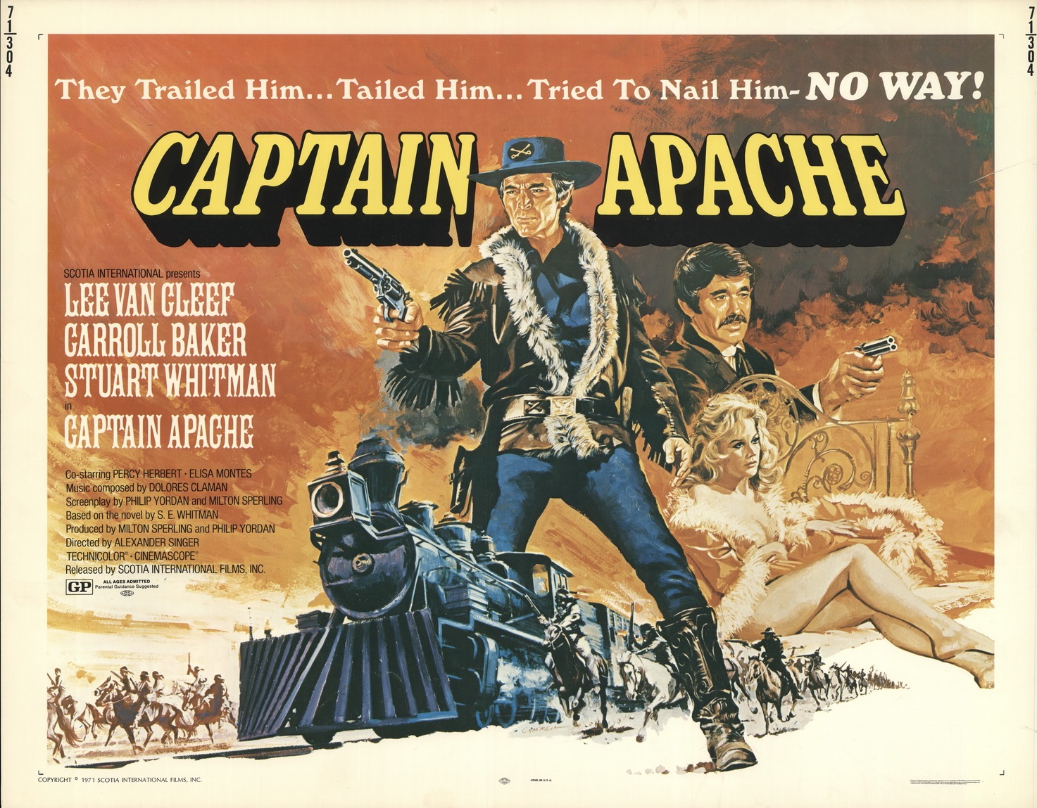 《队长阿帕奇》是一部英国和西班牙合拍的西部片,该电影于1971年上映