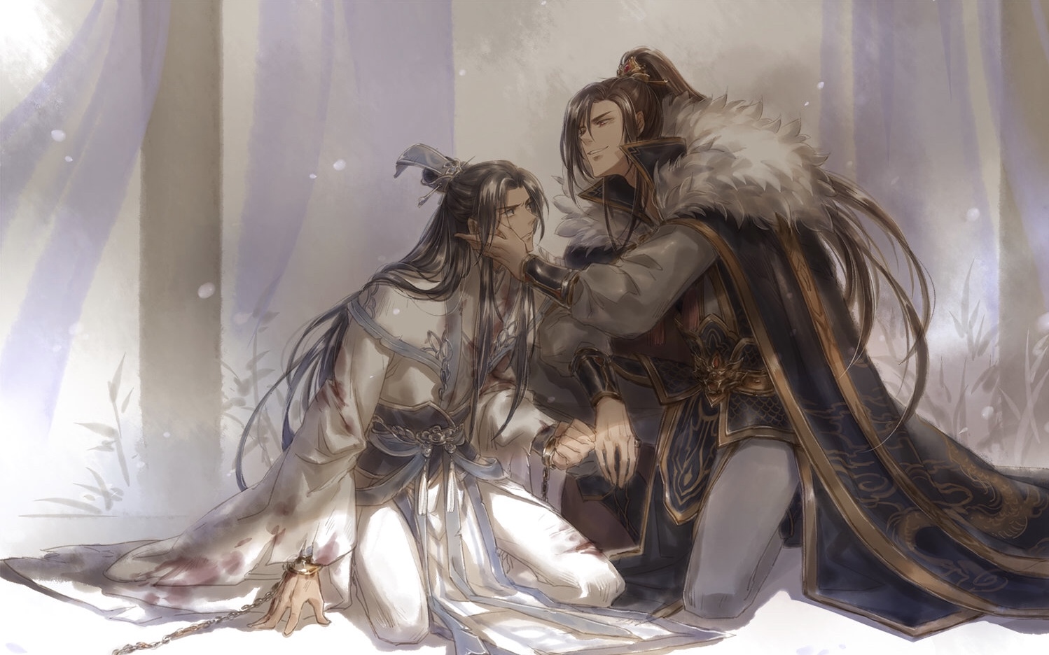  p>墨燃,字微雨,是 a target="_blank" href="/item/肉包不吃肉