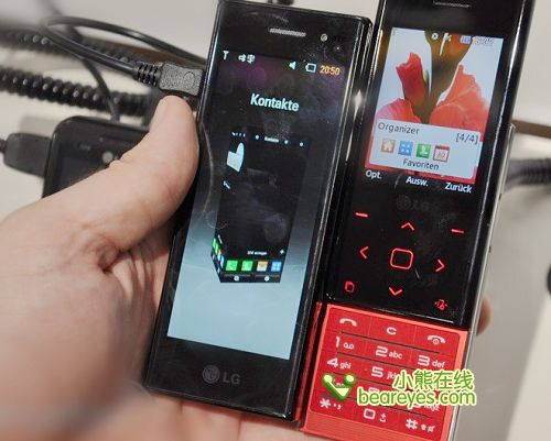 lg新巧克力手机bl40e是一款相当有特点的女性手机,拥有4
