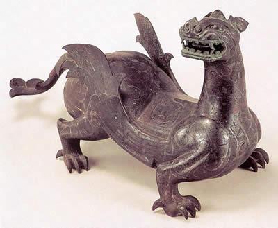 错金银双翼神兽