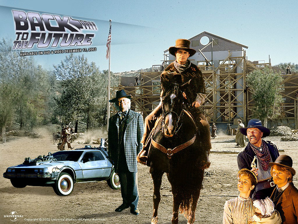 《回到未来3》是美国科幻电影《回到未来》