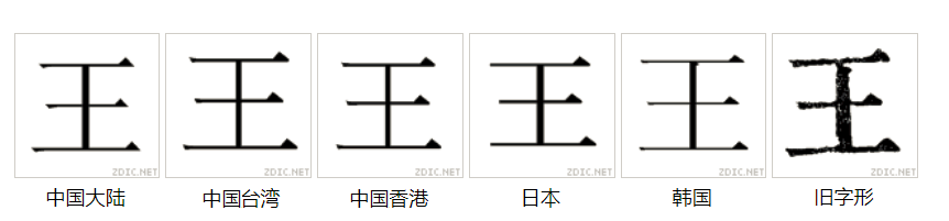王（汉语文字）_百度百科