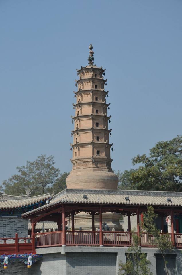 兰州白塔山