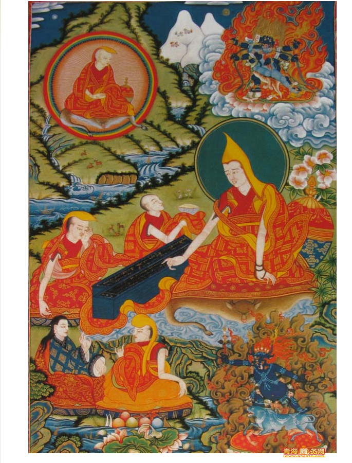  p>恩萨·罗桑丹珠(1505-1566),藏传佛教格鲁派大活佛,第三世班禅