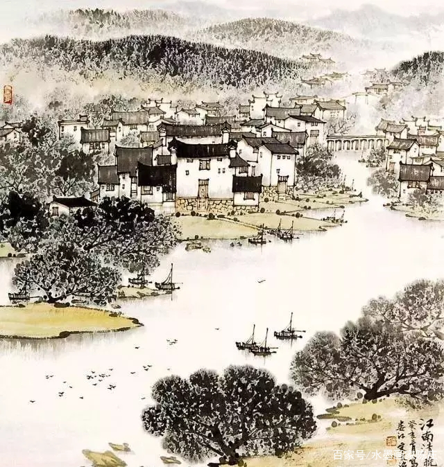 家家都在花丛中！新金陵画派的杰出代表：宋文治_百科TA说