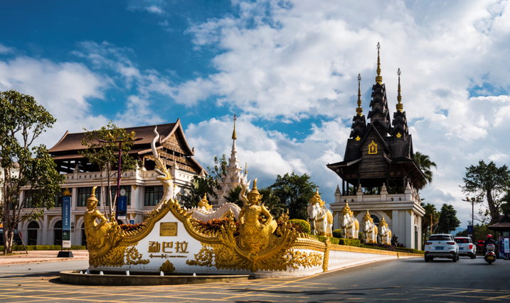 "中国普洱茶第一县"之称的西双版纳勐海县