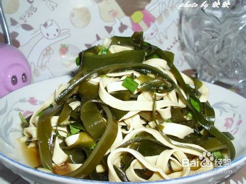海带丝拌千张丝