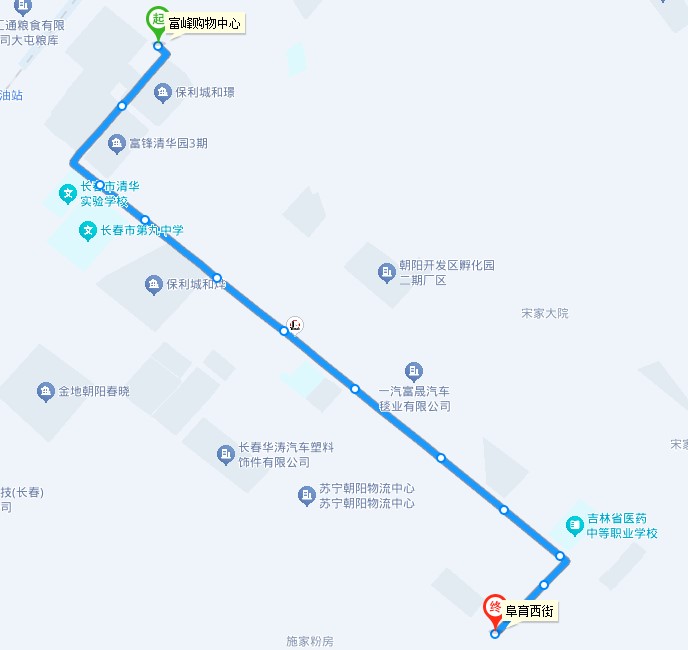 长春公交t169路